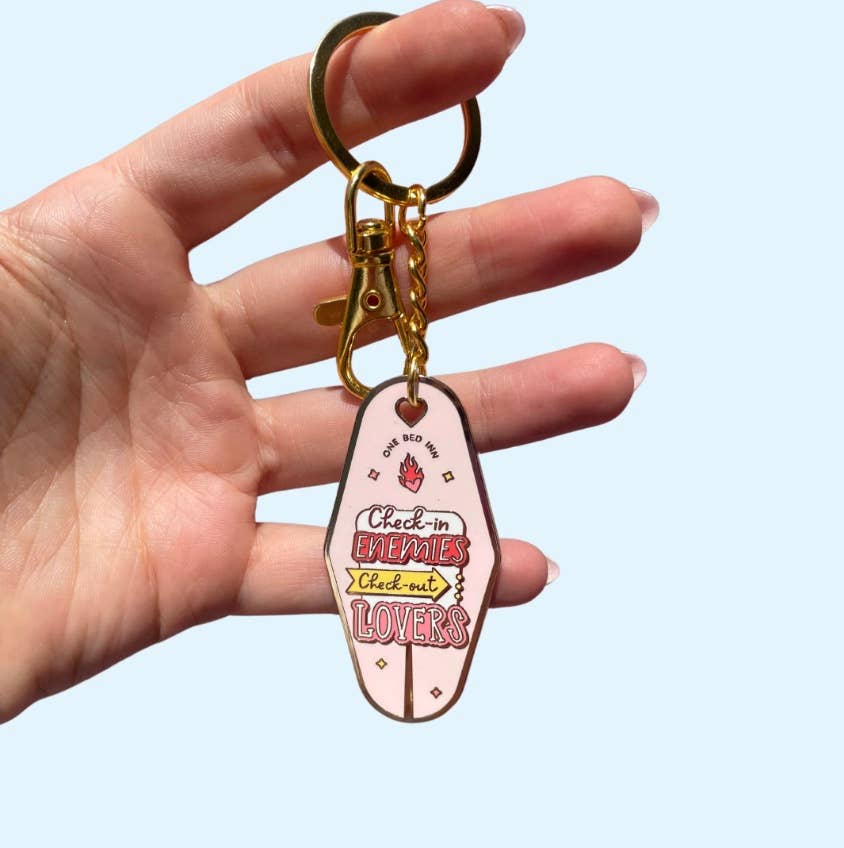 Enemies to Lovers - Bookish Keychain