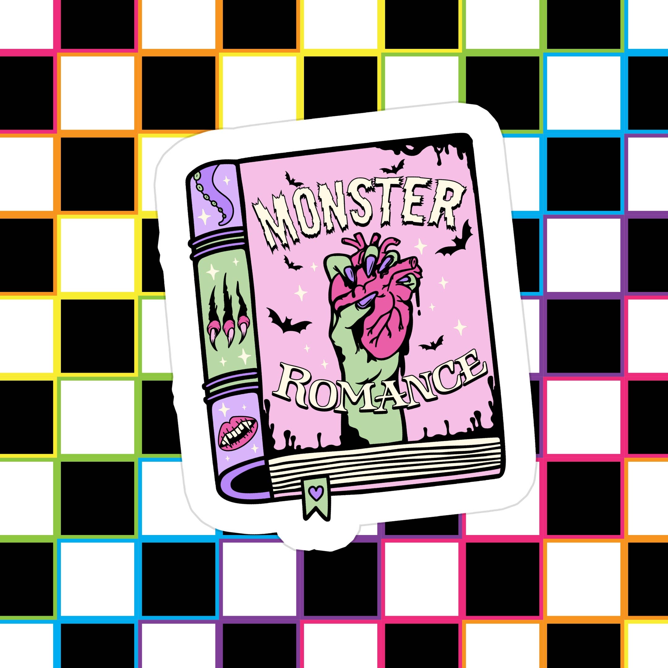 Monster Romance Waterproof Vinyl Sticker