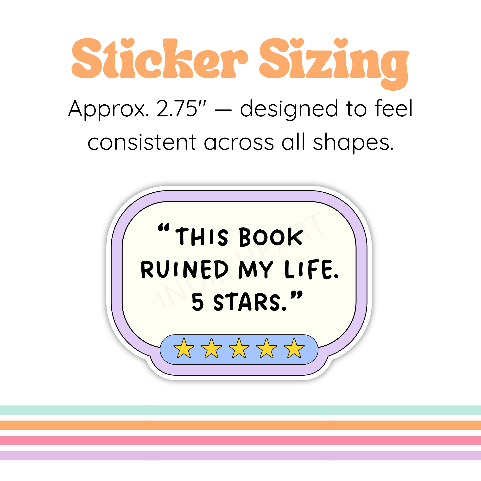 This Book Ruined My Life Sticker