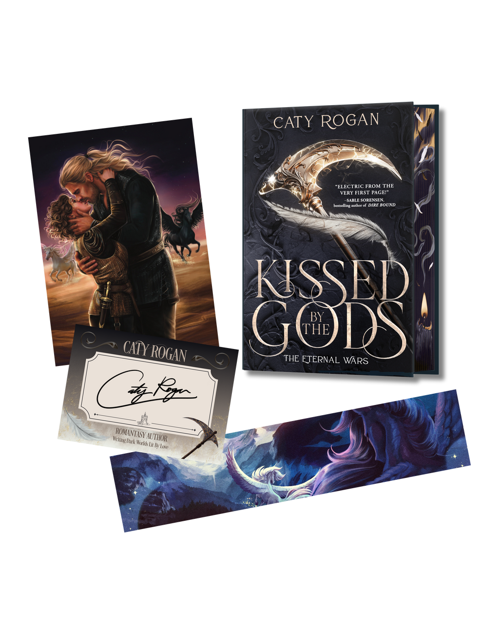 Kissed by the Gods (The Eternal Wars, 1) (Indie Bookstore Pre-Order)