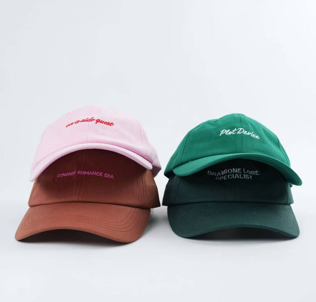 Plot Device 💘 Bookish Baseball Hat