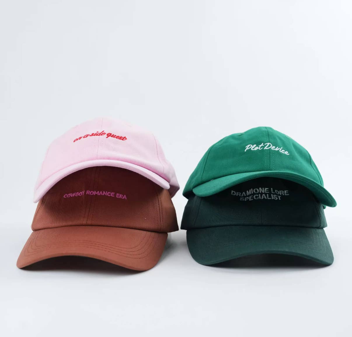 Plot Device 💘 Bookish Baseball Hat